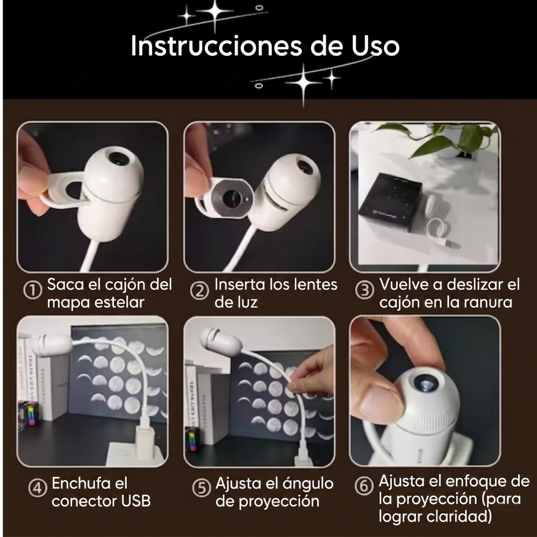 Convierte la oscuridad en el universo