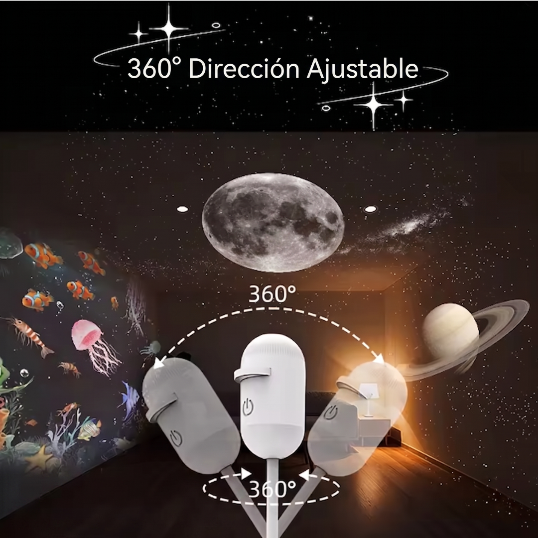 Proyector de Galaxias para tus Pequeños